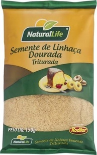 Semente de Linhaça Dourada Triturada Natural Life - 150g - imagem 1