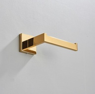 TINICO Kit Acessórios Banheiro - Toalheiro de Parede 26cm em Aço Inox 304 Dourado - imagem 1