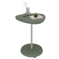 Mesa de Apoio Triangular MDF 25mm com Pés Dourados - Design Moderno Menta | Artely - imagem 5