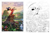 Livro de Colorir Disney Dreams Collection Thomas Kinkade: Magia e Arte para Você! - imagem 4