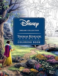 Livro de Colorir Disney Dreams Collection Thomas Kinkade: Magia e Arte para Você! - imagem 2