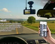 Black Box GP Dual: Câmera Veicular Full HD com Wi-Fi, Visão Noturna e Cartão 32GB - Essencial para Seu Carro e Uber - imagem 4