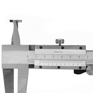 Paquímetro Vernier de Garra Dupla: Precisão Profissional de 0,02mm em Aço Carbono (9-200mm) - imagem 3