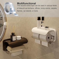 Tiras Adesivas de Dupla Face Transparentes - Fórmula de Gel Ultraforte e Removíveis para Casa, Carro e Artesanato - imagem 4
