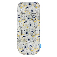Almofada Clingo Memory Foam para Carrinho: Conforto Dupla Face Espacial e Marinho - imagem 1