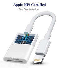 Adaptador Duplo Lightning para SD e Micro SD: Transfira Fotos e Vídeos do iPhone/iPad com Velocidade e Facilidade - imagem 3