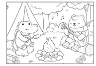 Livro de Colorir Bob Cute Capa Dura - Ilustrações Fofas para Relaxar e Criar - imagem 5