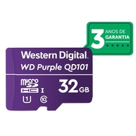 Cartão Micro SD 32GB WD Purple Intelbras: Gravação Contínua e Durabilidade para Câmeras de Segurança - imagem 1