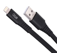 Cabo Lightning I2GO Basic Certificado MFi 1.2m Preto - Carregue seu iPhone com Segurança e Durabilidade - imagem 1