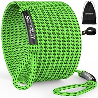 Corda de Reboque para Tubos 4K: Segurança e Durabilidade em Verde e Preto - imagem 2