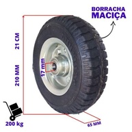 Roda Maciça Schioppa 250mm com Rolamento de Esfera: Durabilidade e Desempenho Superior - imagem 2