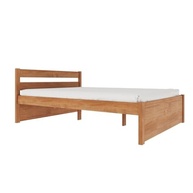 Cama de Casal em Madeira Maciça 140x190 Unique Yescasa Amêndoa - Design Elegante e Durabilidade - imagem 4