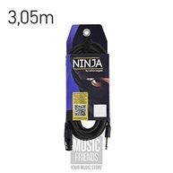 Cabo de Microfone Ninja Santo Angelo HG 3m P10/XLR Fêmea - Som Profissional e Durabilidade - imagem 3