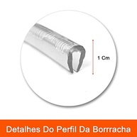 Protetor de Bordas Universal Incolor 10m: Proteção Discreta e Duradoura para Seu Veículo - imagem 4