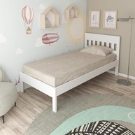Cama de Solteiro Moderna 196x96cm - Tecnomobili MDP | Design Elegante e Conforto Duradouro - imagem 3