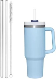 Kit Canudos e Escovinha para Copos Térmicos Stanley - 3 Peças com Qualidade Durável - imagem 2