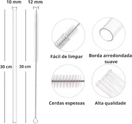 Kit Canudos e Escovinha para Copos Térmicos Stanley - 3 Peças com Qualidade Durável - imagem 3