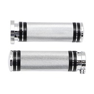 Manoplas de Guidão Dreamseek CNC Cromado para Harley Davidson Dyna, Softail e Touring (1996-2007) - imagem 3