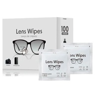 Kit 100 Lenços de Limpeza para Óculos e Lentes - Praticidade e Brilho Garantidos - imagem 2
