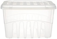 Caixa Plástica com Tampa e Trava 19,8L - Plasútil Incolor - Organize com Estilo e Segurança - imagem 4
