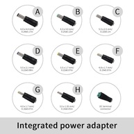 Fonte de Alimentação 24V 1A Universal com Cabo 1.8m e 9 Conversores - Ideal para Bombas d'Água, LEDs e Câmeras - imagem 4