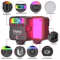 Luz de Vídeo ULANZI VL49 RGB: Iluminação LED 360° Colorida e Portátil para Criadores - imagem 3