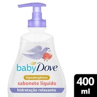 Baby Dove Sabonete Líquido de Glicerina Hora de Dormir 400ml - Calma e Hidratação para Bebês - imagem 3