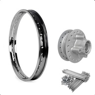 Roda Traseira Cromada Raiada Pop 100 / Pop 110i 4mm - Alinhada e Balanceada - imagem 4