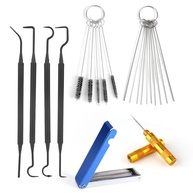 Kit Completo Limpeza Carburador: 23 Agulhas, 5 Escovas e Mais para Motos, Motosserras e Mais! - imagem 2