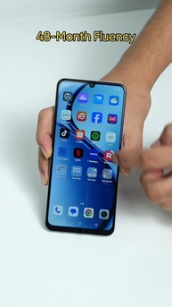 Celular Realme Note 60: 256GB, 4GB RAM Expansível, Tela 6.74" 90Hz, Bateria 5000mAh e Câmera 50MP - Preto - imagem 4