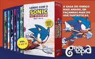 Box Sonic The Hedgehog: Aventuras Completas (Vol. 7-12) + Marcadores e Pôster Exclusivos! - imagem 5