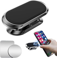 Suporte Magnético Veicular 360°: Fixação Forte com 8 Ímãs N52 para iPhone, Android e Universal - imagem 1