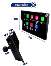Multimídia Moto 5" Resistente à Água HM-501 H-Tech: Aventura e Conectividade na Estrada! - imagem 3