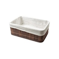Jogo de 3 Cestos Organizadores de Bambu - Design Elegante e Sustentável para Casa e Banheiro - imagem 5