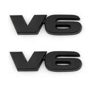 Emblema V6 Metal 2 Peças - Personalize Seu Carro com Estilo e Elegância - imagem 1