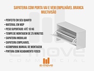 Sapateira Modular Empilhável - Organize com Estilo e Praticidade - imagem 4
