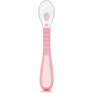 Colher Flexível em Silicone Rosa - Segura, Macia e Ideal para Bebês - imagem 1
