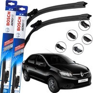 Par de Palhetas Limpador Para-brisa Bosch Aerofit Multiclip Logan e Sandero (2015-2024) - imagem 2