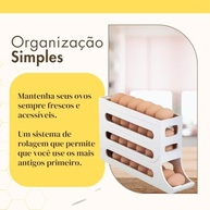 Organizador de Ovos 4 Andares com Dispenser – Armazene até 30 Ovos com Estilo e Praticidade - imagem 3