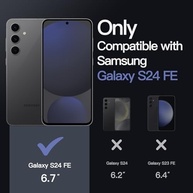 JETech Capa Protetora para Samsung Galaxy S24 FE: Transparência, Anti-Choque e Anti-Amarelamento - imagem 3