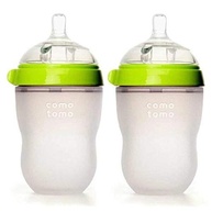 Mamadeira Comotomo Verde 250ml - 2 Unidades | Design Natural e Anticólica - imagem 2