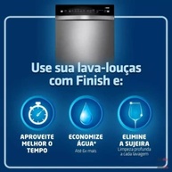 Kit 3 Finish Secante Abrilhantador Lava-louças Original - Brilho e Secagem Perfeita - imagem 4