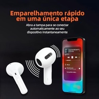 Fone de Ouvido Bluetooth 5.4 AGold Premium: Som Imersivo, 16h Bateria e Cancelamento de Ruído - imagem 5