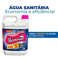Água Sanitária 5L Harmoniex – Limpeza Profunda e Desinfecção Total com 99,9% de Eficácia - imagem 3
