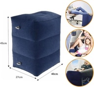 Travesseiro Inflável Apoio de Pés com Altura Ajustável - Conforto Portátil para Viagens e Escritório - imagem 5