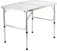 Mesa Dobrável de Alumínio 90x60x70cm - Leve, Resistente e Versátil para Casa, Escritório e Aventuras - imagem 1