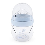 Mamadeira Lolly Nature 130ml AureaFlow Fluxo Lento 0m+ - Design Natural e Anticólica - imagem 3