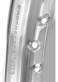 Aro de Roda Cromado 17x2.15 para Motos Honda: NXR Bros, XRE, Falcon e Crosser - imagem 3