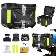 Baú Moto Alumínio 45L: Antirroubo, Impermeável e Universal - Aventura e Segurança! - imagem 2