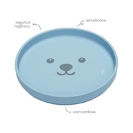Pratinho em Silicone com Ventosa Gumy Azul - Seguro, Higiênico e Versátil para Bebês - imagem 5